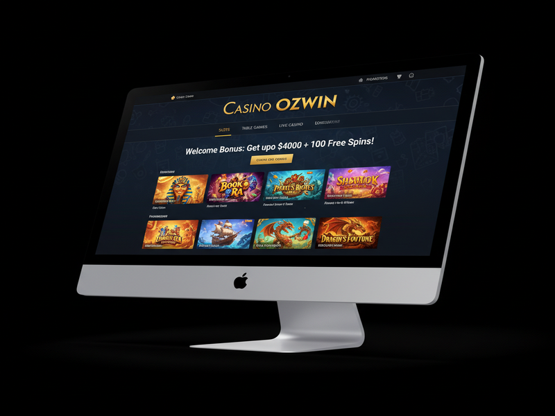 Casino Ozwin Casino on Computer