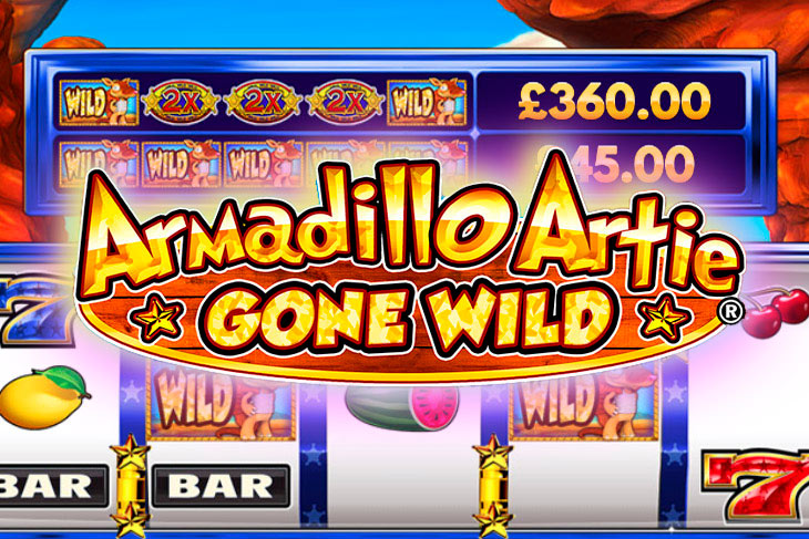 Armadillo Artie Gone Wild - DWG slot at Casino Ozwin Casino