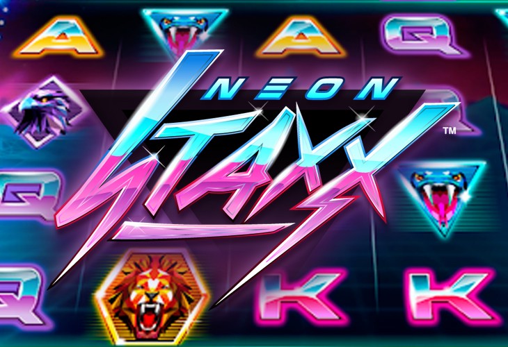 Neon Staxx - NetEnt slot at Casino Ozwin Casino