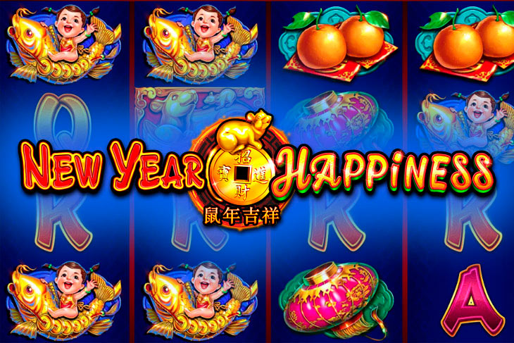 New Year Happiness - Ruby Play slot at Casino Ozwin Casino