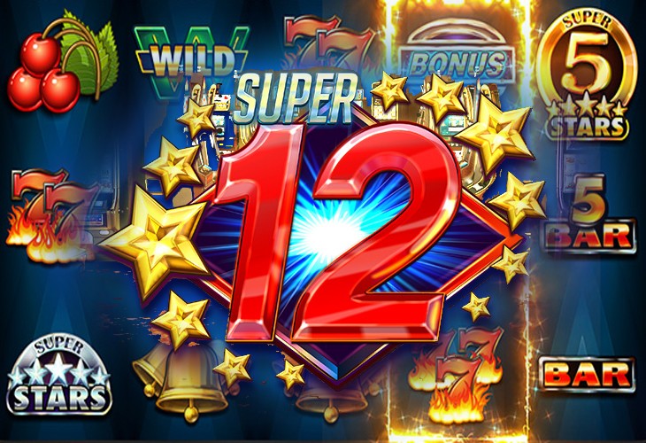 Super 12 Stars - Red Rake slot at Casino Ozwin Casino