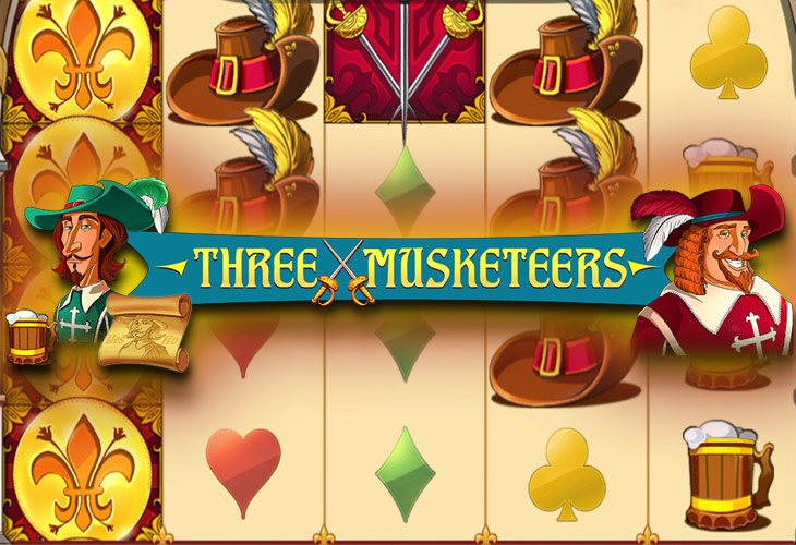 Three Musketeers - Red Tiger Gaming slot at Casino Ozwin Casino